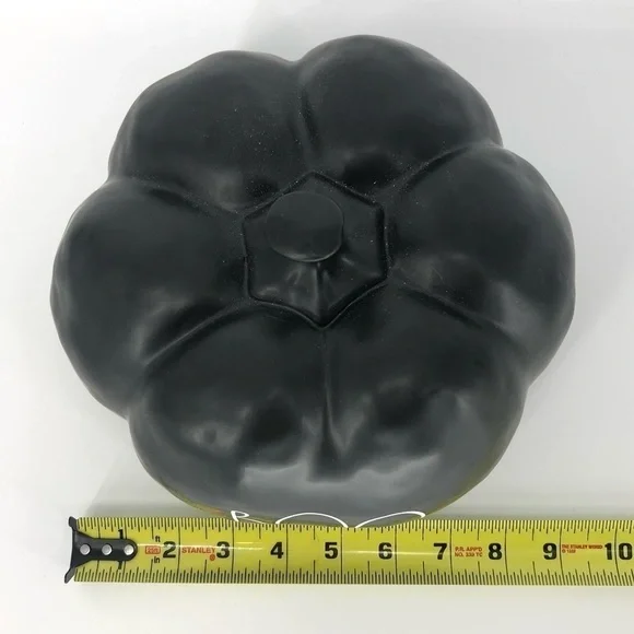 Rae Dunn Boo Pumpkin Black Large Halloween Decor Ceramic Large Letter - Picture 3 of 5